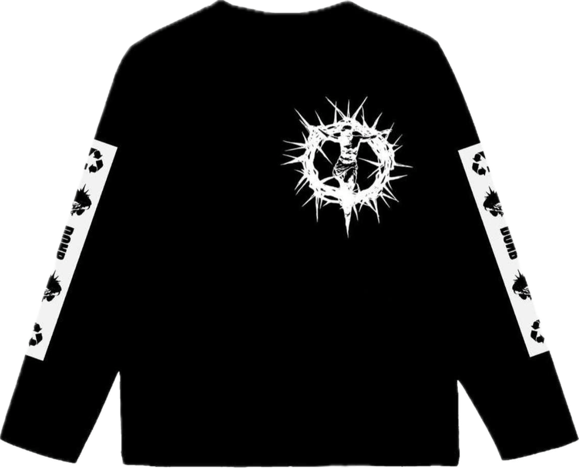 DONP CRUCIFIX LONGSLEEVE SHIRT